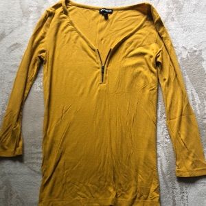 Express top zipper front